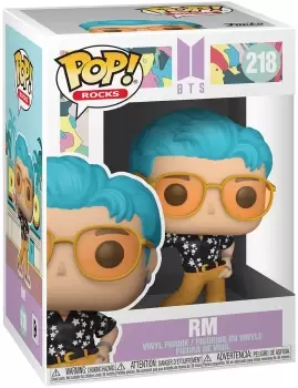 image of BTS Dynamite - RM Rocks Vinyl Figur 218 Funko Pop! multicolor