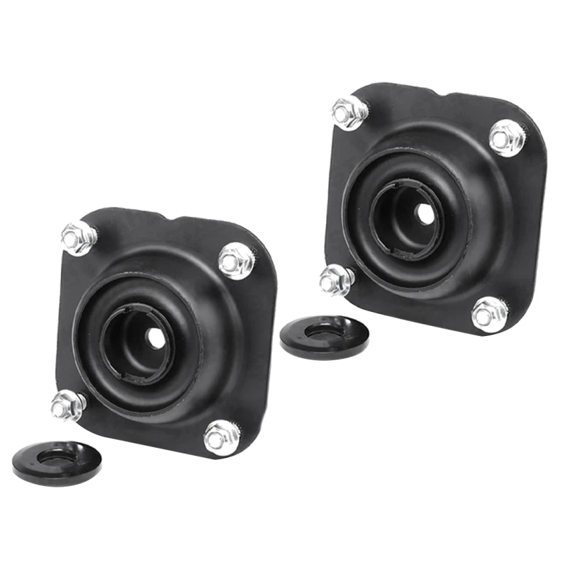 Image of STARK SKSS-0670972 Top strut mount Front Axle, with fastening material Suspension Strut Support Bearing (1180)
