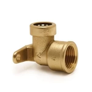 Image of Plumbsure Push fit Wall plate elbow