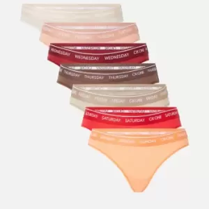 Image of Calvin Klein Medium-Rise Stretch-Cotton Briefs - M