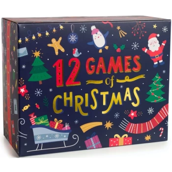 image of 12 Games of Christmas - Hilarious Festive Family Party Games