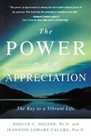 Image of power of appreciation the key to a vibrant life