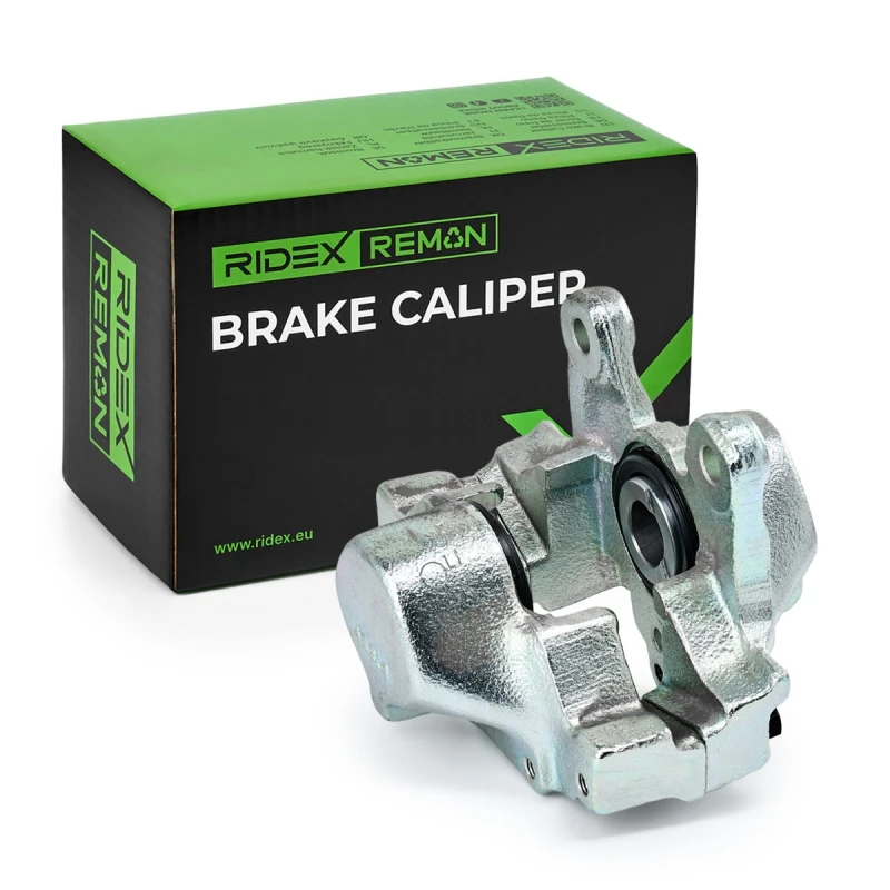 Image of RIDEX REMAN 78B1188R Brake caliper Rear Axle Right Grey Cast Iron Brake Caliper (78)