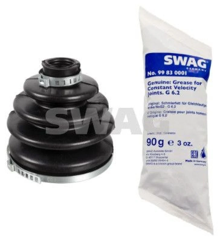 Image of CV boot kit, drive shaft SWAG 33 10 1732