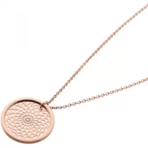 image of Ladies STORM PVD rose plating Denzi Necklace