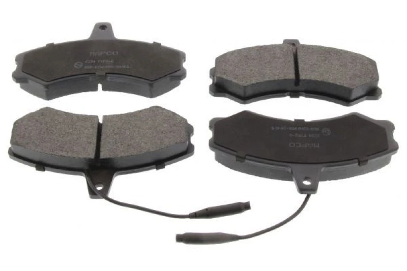 Image of MAPCO 6194 Brake pad set Front Axle, incl. wear warning contact Brake Pad Set,disc brake (402)