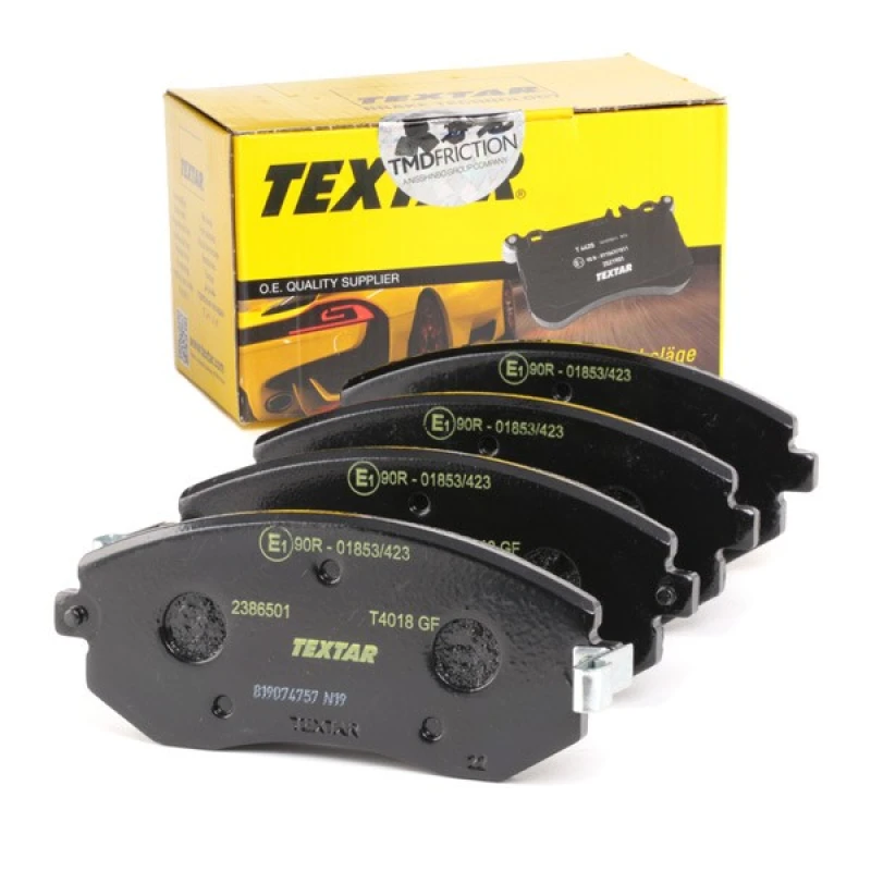 Image of Brake pad set TEXTAR 2386501