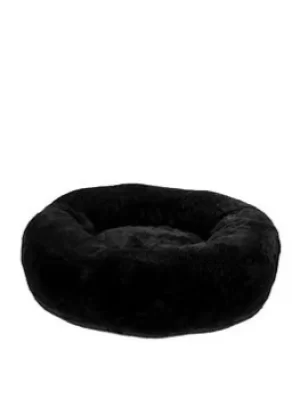 image of Happy Pet Teddy Pet Bed Treacle 90X22Cm