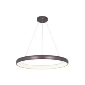 image of Larissa Lighting - Larissa Kapedes Ceiling Pendant Light 60W 3000K Aluminum Coffee