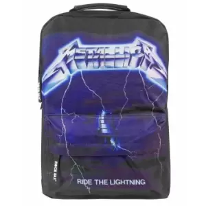 image of Rock Sax Metallica Backpack (One Size) (Black/Blue)