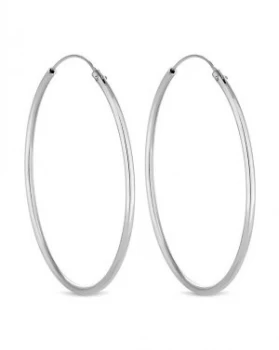 Image of Simply Silver Hoop Earring