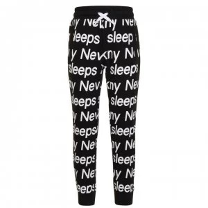 image of DKNY Never Sleeps Jogging Bottoms - Black