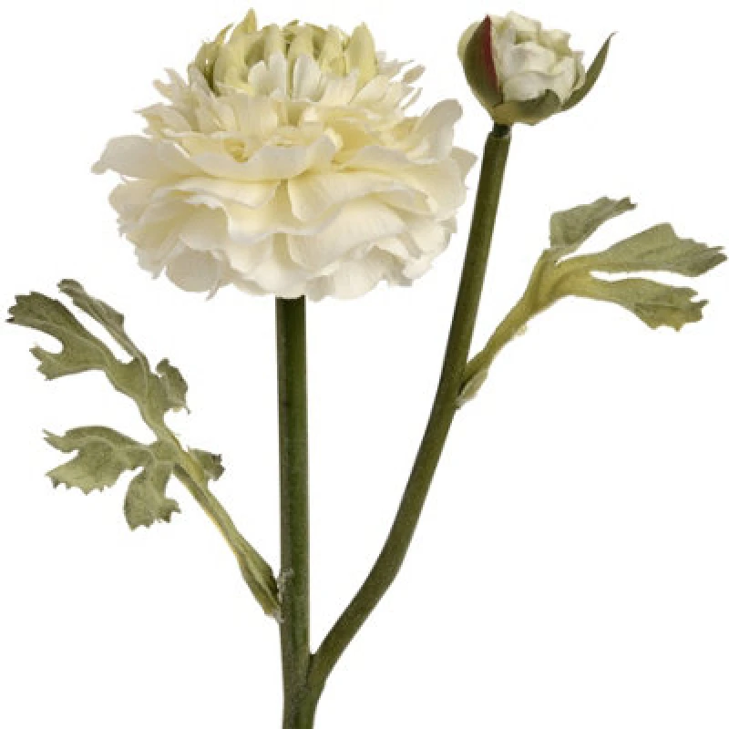 Image of Love Lace Green Ranunculus Spray Artificial Flower Green