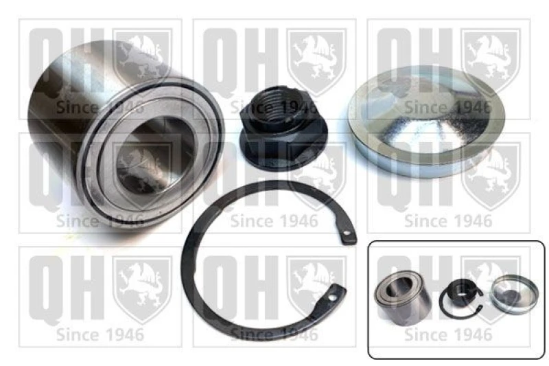 Image of QUINTON HAZELL Wheel bearing kit QUINTON HAZELL QWB1253