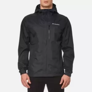 Columbia Mens Pouring Adventure 2 Jacket - Black - L - Black