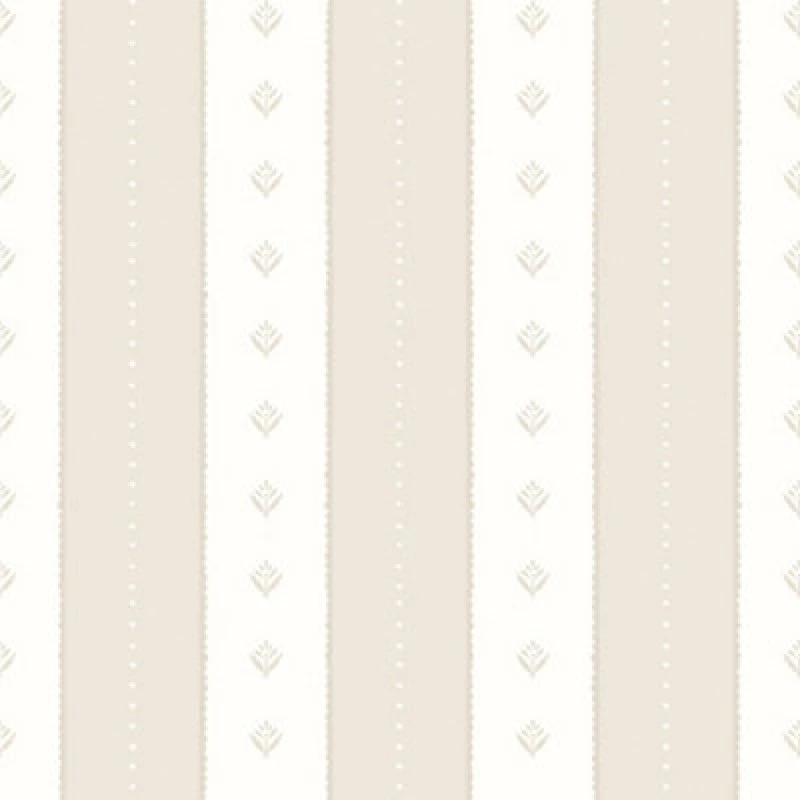 Image of Hoopla Walls Decorative Stripe - Linen & Stone 10M Wallpaper
