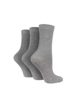 Image of 3 Pair Pack Modal Blend Plain Crew Socks