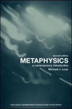 Image of Metaphysics by Michael J. Loux Paperback