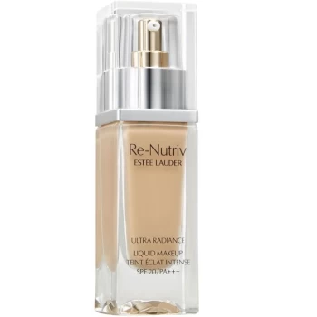 Estee Lauder Re-Nutriv Ultra Radiance Liquid Foundation SPF20 30ml - 1W1 Bone