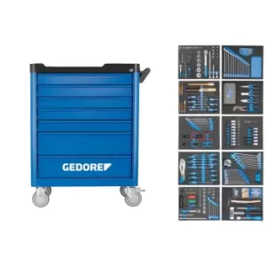 image of Gedore Tool trolley with assortment