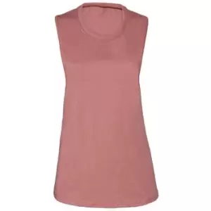 Bella + Canvas Womens/Ladies Jersey Tank Top (L) (Mauve)