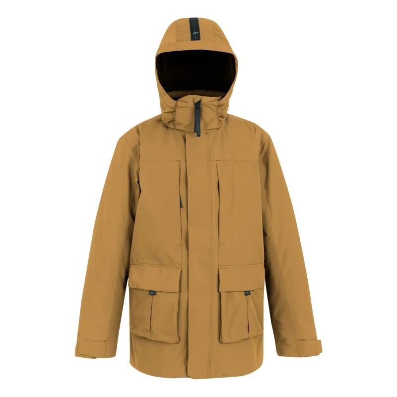 Image of Regatta Regatta Men Marron Waterproof Breathable Insulated Jacket in Brown Size: large Brown L Male 5063516098058