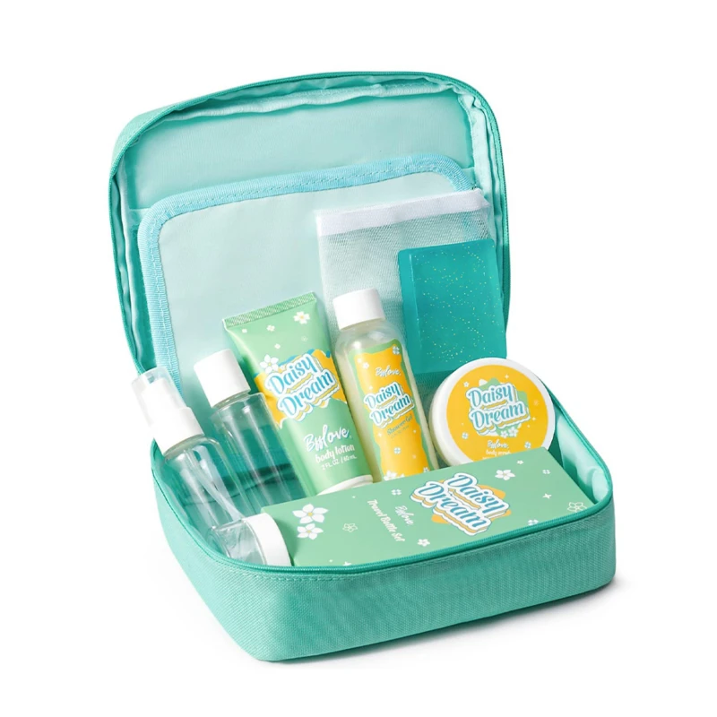 Image of SHEONLY 9pcs Spa Toiletry Kit Gift Set - Green Green S