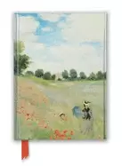 Image of claude monet wild poppies near argenteuil foiled journal