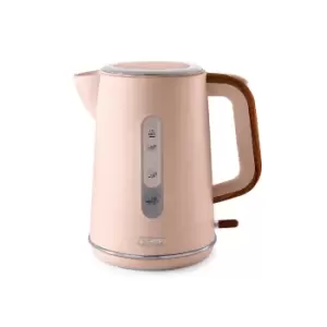 Image of Tower T10037PCLY Jug Kettle with Rapid Boil - Pink Clay