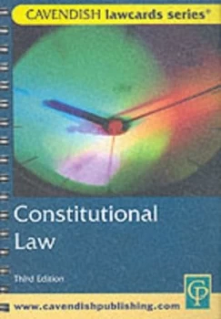 Image of Constitutional Law by Routledge-Cavendish Paperback