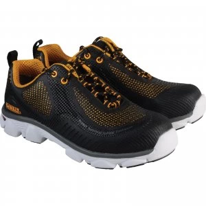 Image of DEWALT Mens Krypton Safety Work Trainers Brown Size 10