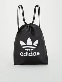 Image of Adidas Originals Trefoil Gym Sack - Black