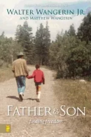Image of father and son finding freedom