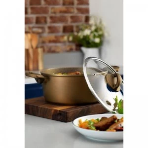 Tower 24cm (9½") Forged Cerastone Non-Stick Casserole Pan