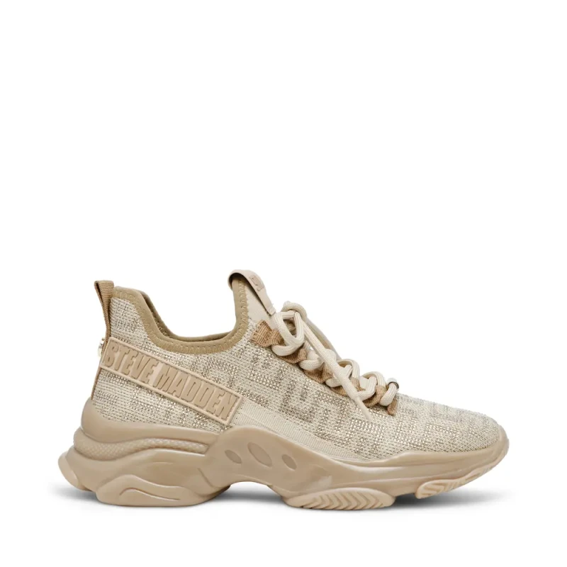 Image of Steve Madden Womens Trainers Steve Madden Maxout Bronze Female 36