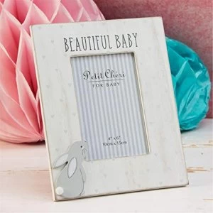 Image of 4" x 6" - Petit Cheri Frame Rabbit - Beautiful Baby