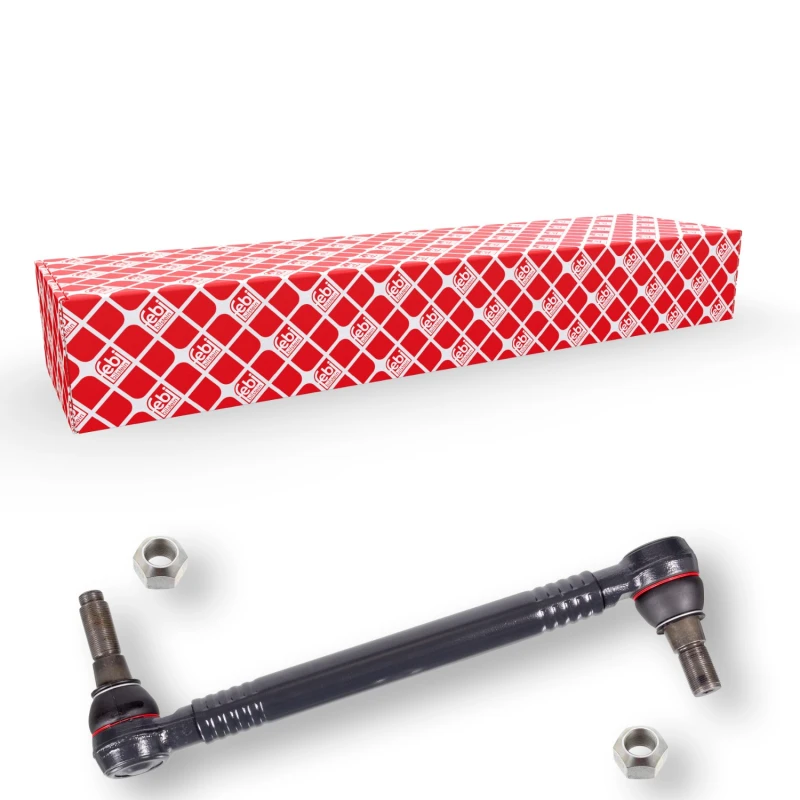 Image of FEBI BILSTEIN 104295 Anti-roll bar link ProKit Rear Axle, with nuts Link Stabiliser (3229)