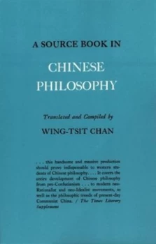 Image of A Source Book in Chinese Philosophy by W Chan Paperback