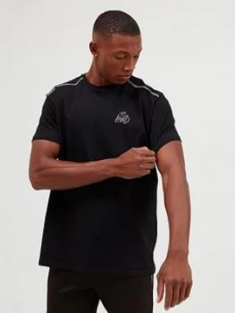 Image of Kings Will Dream Lenham Tee, Black, Size L, Men