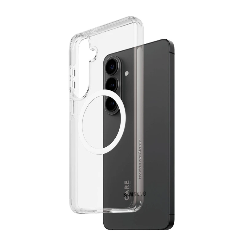 Image of PanzerGlass PanzerGlass CARE by Urban Explorer Case Transparent w. White Qi Samsung Galaxy S26+ CR70254
