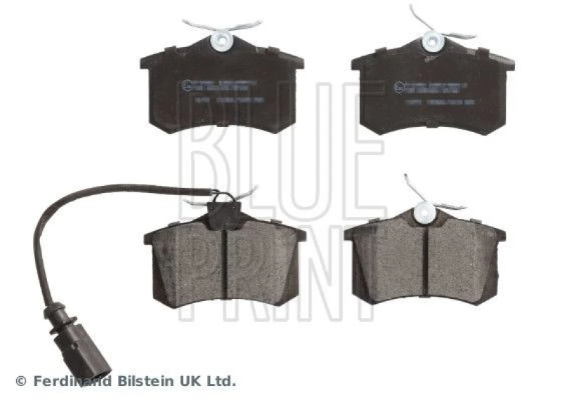 Image of Blue PRINT Brake pad set Blue PRINT ADV184240