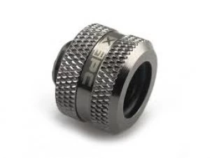 Image of XSPC G1/4" to 14mm Rigid Tubing Triple Seal Fitting - (Black Chrome)