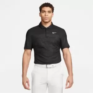 Nike Dri-FIT ADV Tiger Woods Mens Camo Golf Polo - Black