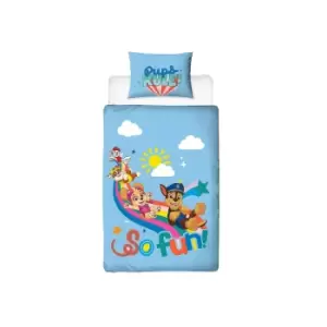 Image of Paw Patrol Im Cool Duvet Cover Set (Single) (Blue)