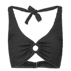 Image of Firetrap Halter Top - Black