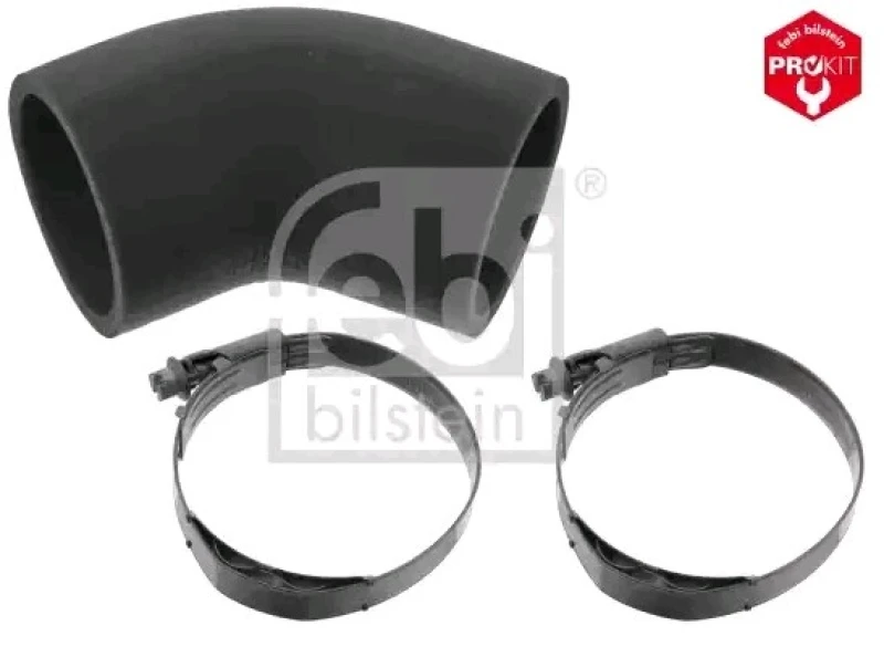Image of FEBI BILSTEIN 49132 Radiator Hose OE Turbo NEW, Silicone, with clamps Silicone Radiator Hose (475)