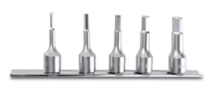Image of Beta Tools 910ME/SB 5pc 3/8" Drive Bit Socket Driver Set 4-10mm 009100515