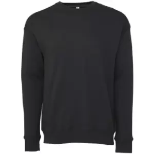 Image of Bella + Canvas Adults Unisex Drop Shoulder Sweatshirt (L) (DTG Dark Grey)