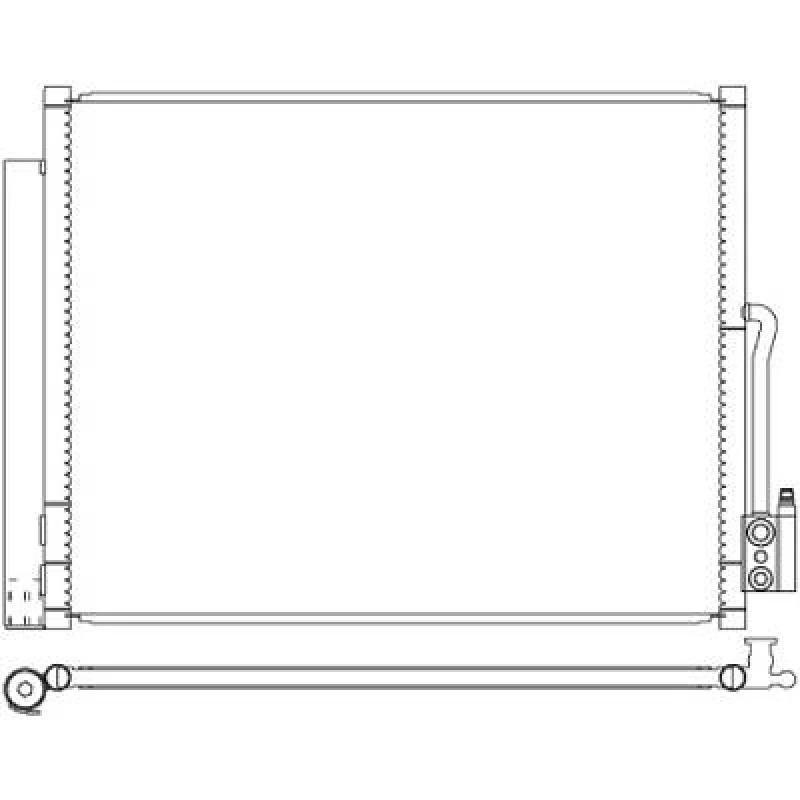 Image of Air conditioning condenser DIEDERICHS DCC1739