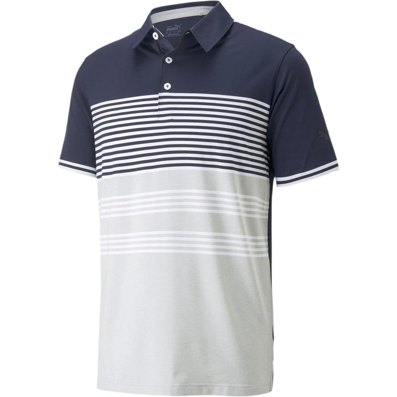 Image of Puma Mattr Track Polo Shirt Mens - Grey Grey S
